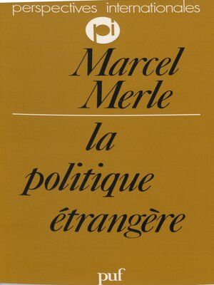 cover image of La Politique étrangère